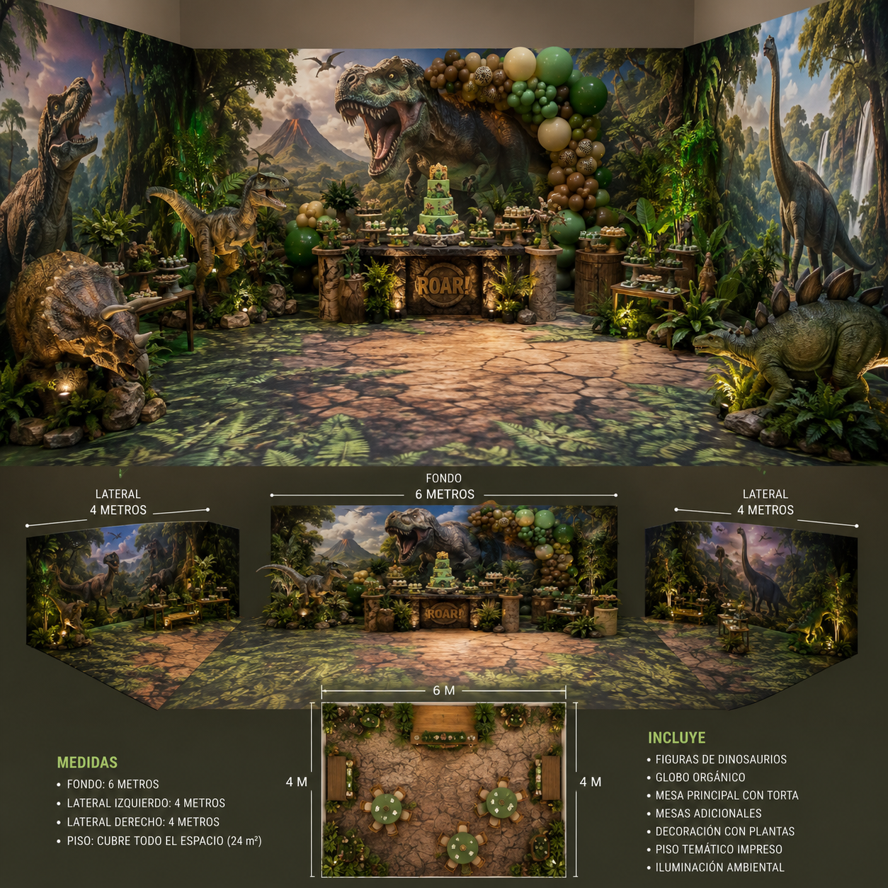 Plano Experiencia 360° Flor Montenegro